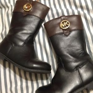 Girls Michael Kors Emma Kelley Riding Boots